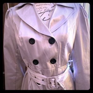 Cute trendy silver coat